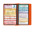 WhiteCoat Clipboard® - Orange Pediatric Infant Edition